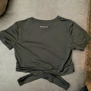 NVGTN Cross Body Crop Top